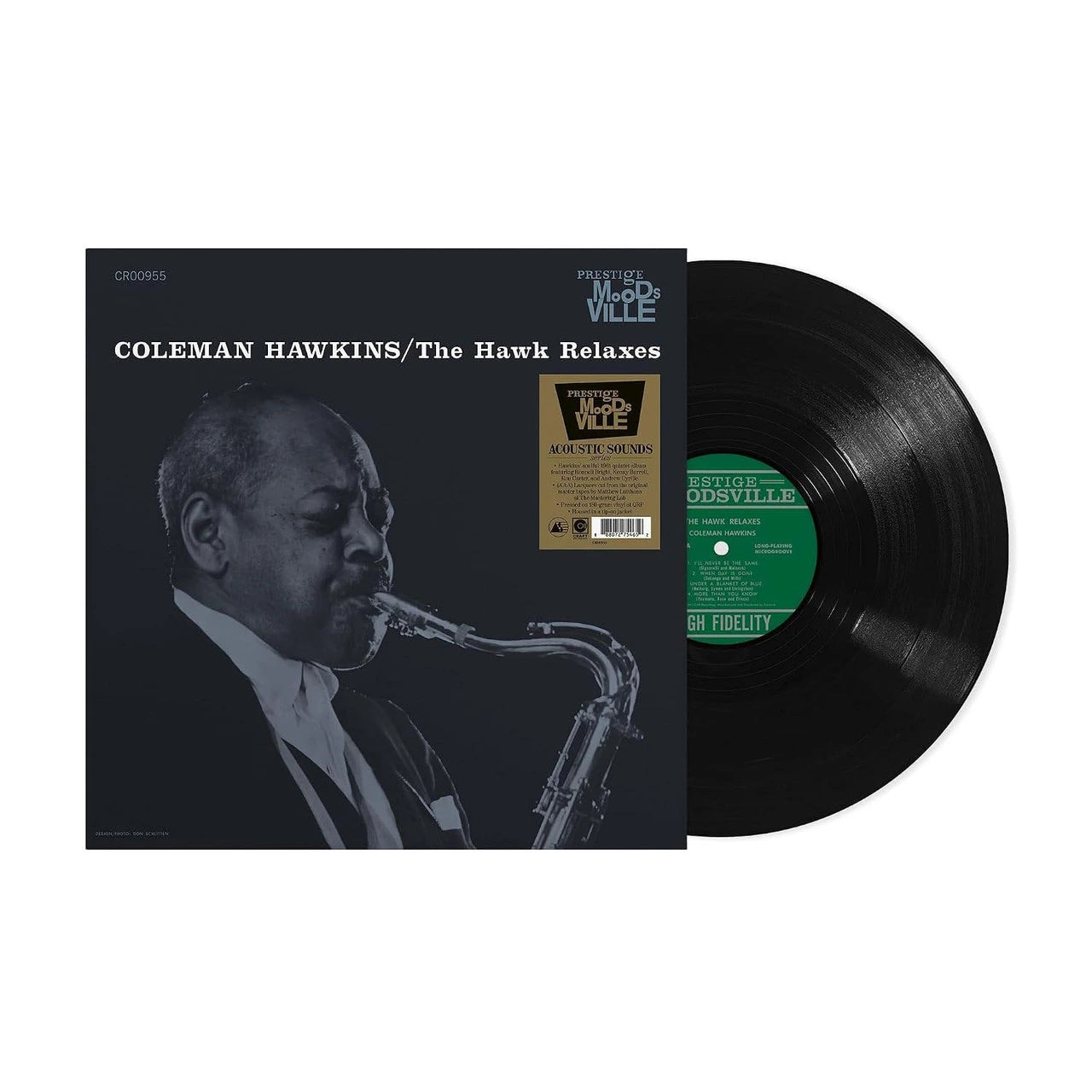 Coleman Hawkins - The Hawk Relaxes - jacket with 180g vinyl