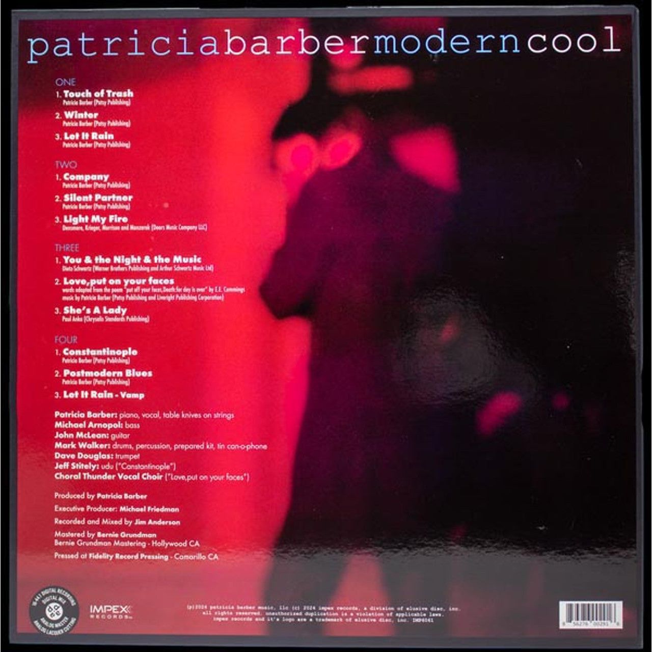 Patricia Barber - Modern Cool - Impex LP