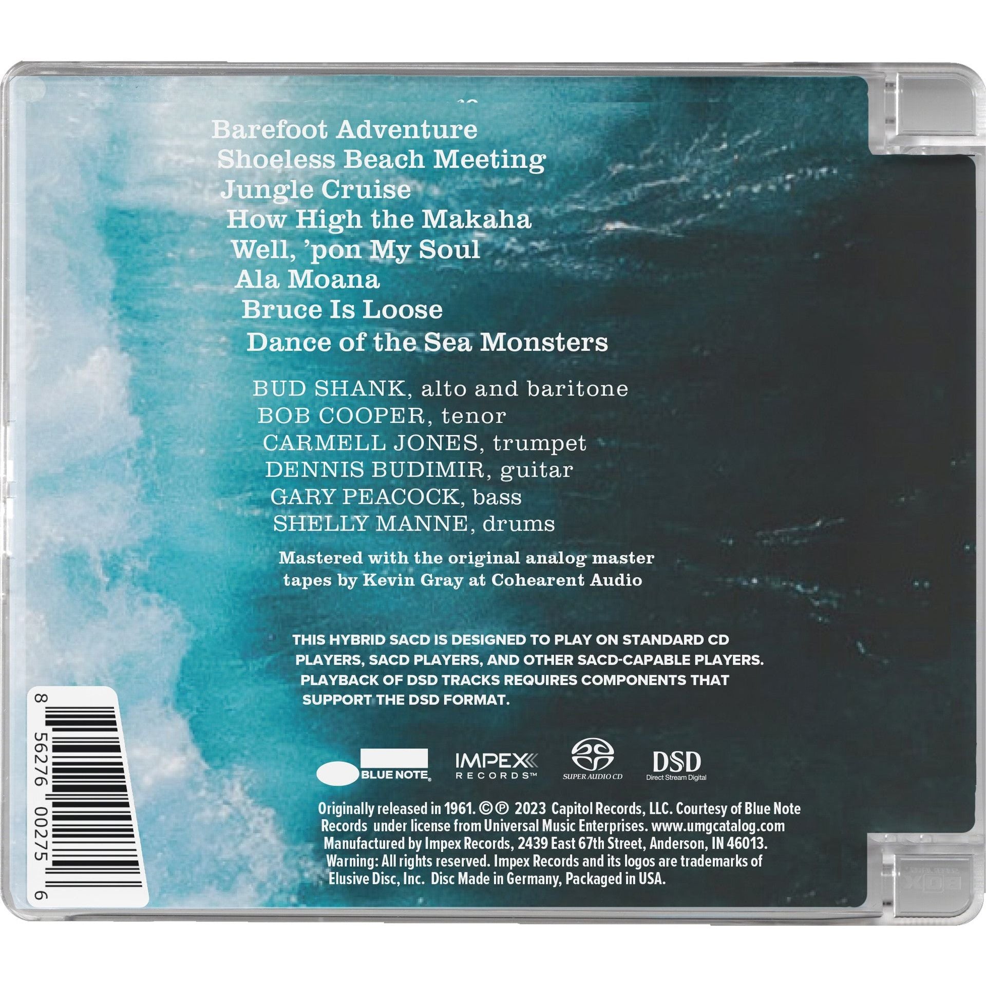 Bud Shank - Barefoot Adventure - Impex Hybrid SACD