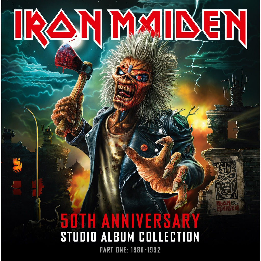 Iron Maiden - 50th Anniversary Studio Album Collection, Part One: 1980-1992 - LP Box Set