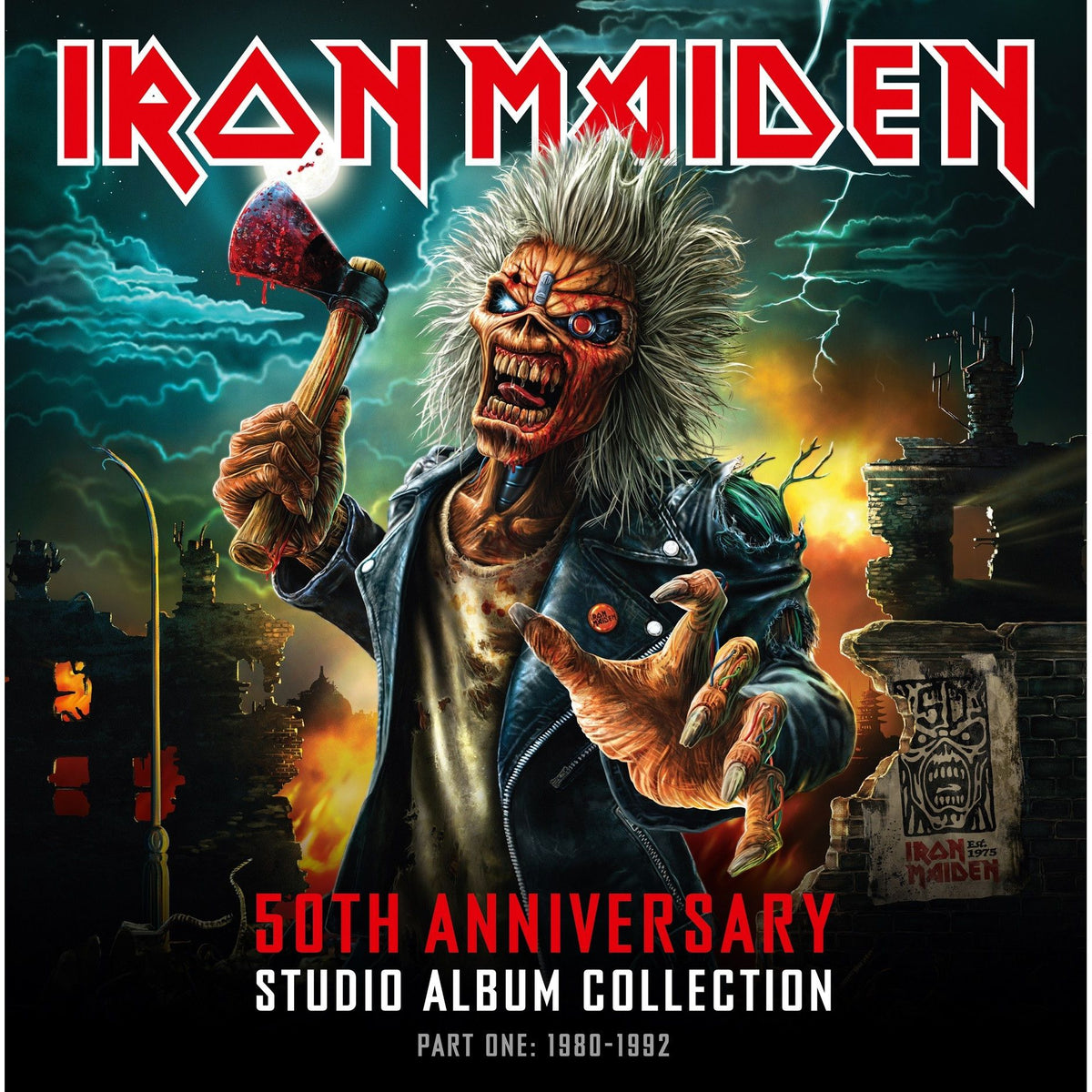 Iron Maiden - 50th Anniversary Studio Album Collection, Part One: 1980-1992 - LP Box Set