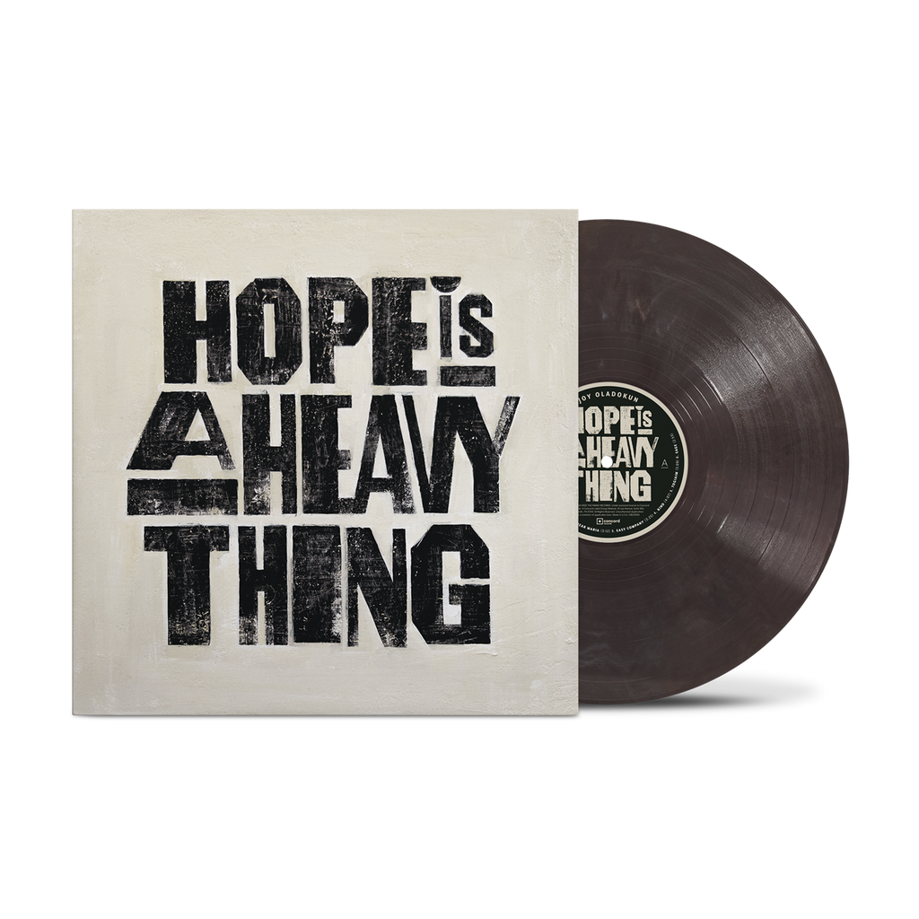 Joy Oladokun - Hope Is A Heavy Thing jacket with gray eco-mix vinyl