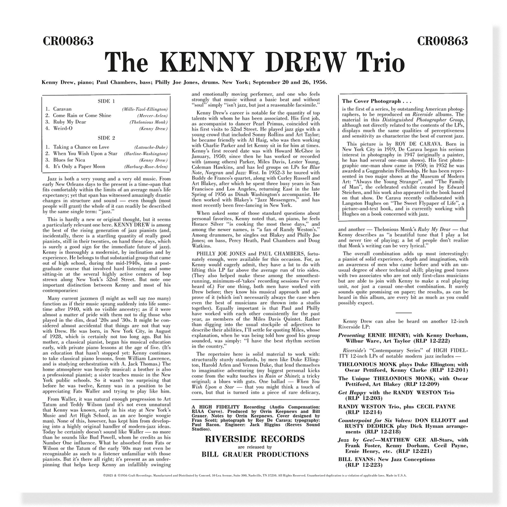 Kenny Drew Trio - Kenny Drew Trio - OJC LP