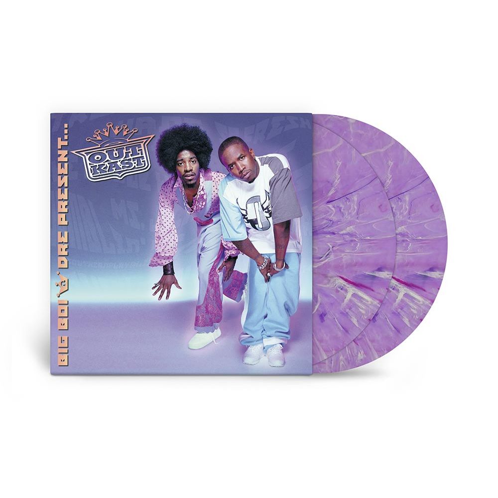 OutKast - Big Boi and Dre Present OutKast jacket with purple marble vinyl