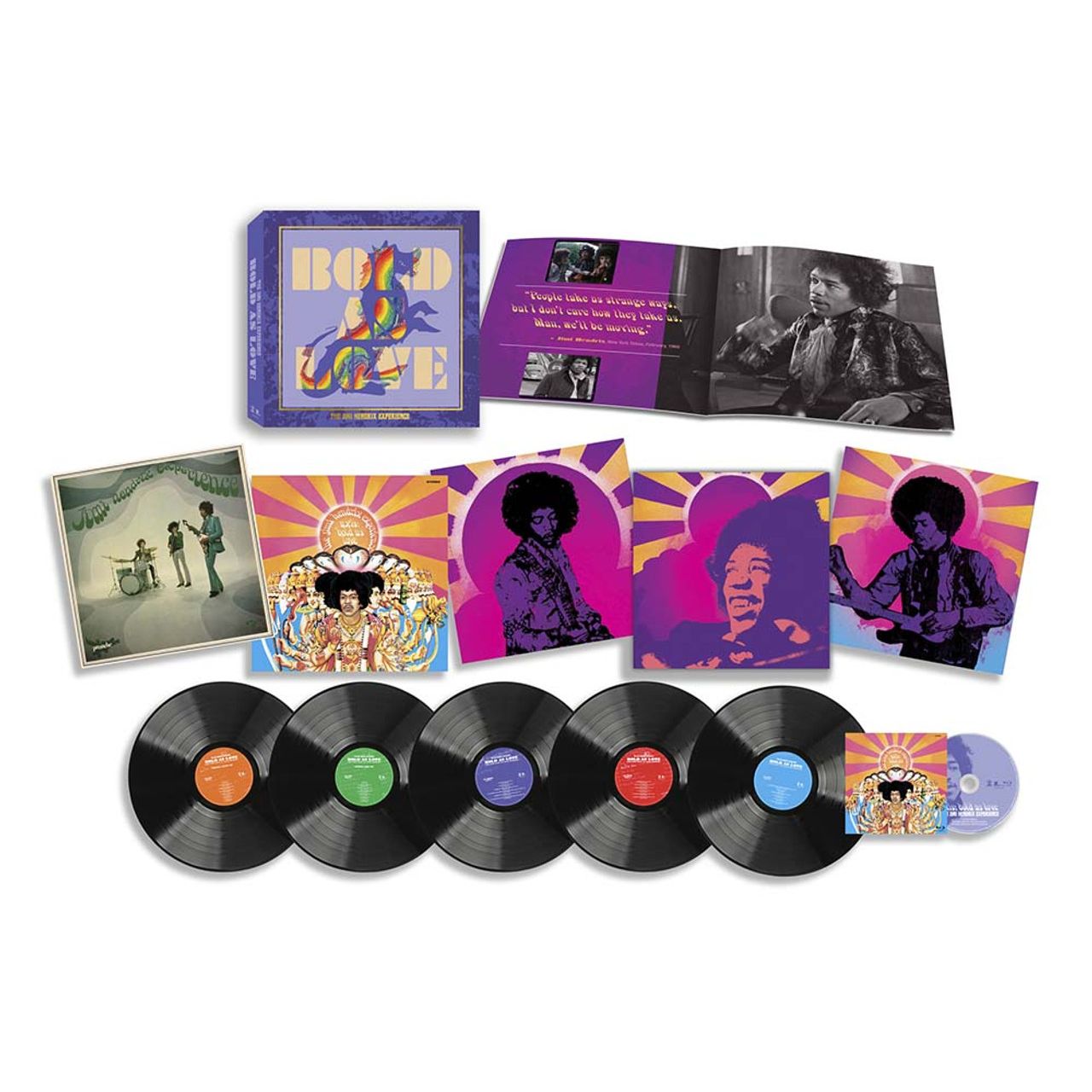 The Jimi Hendrix Experience - Bold as Love (Stereo & Mono) - LP Box Set