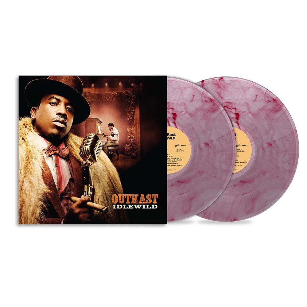 OutKast - Idlewild jacket with pink marble vinyl