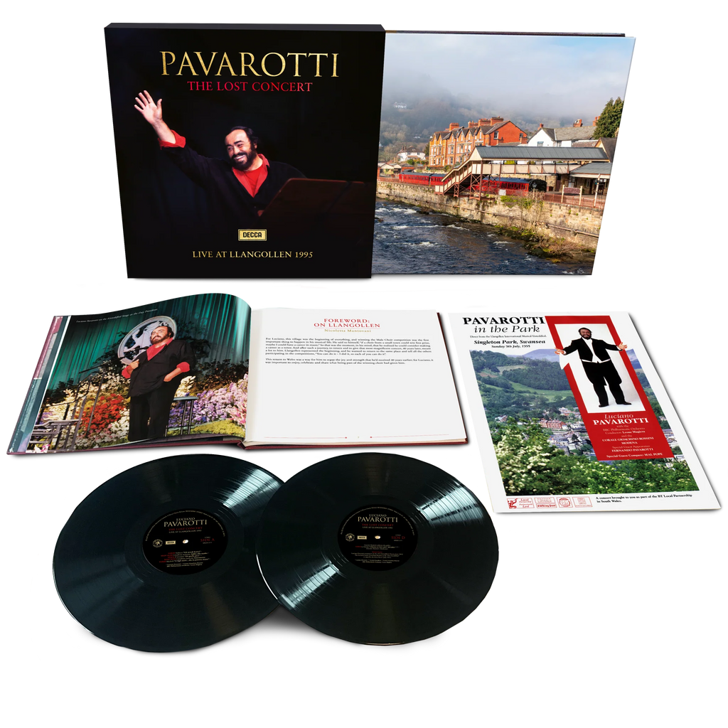 [Pre Order] Luciano Pavarotti - The Lost Concert: Live at Llangollen 1995 - LP