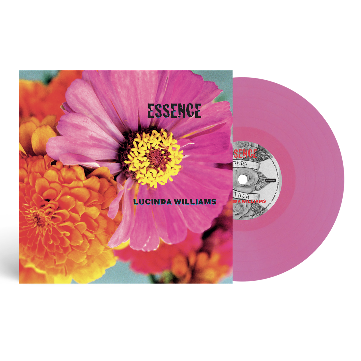 Lucinda Williams - Essence pink vinyl packshot