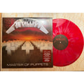 Metallica Master Of Puppets Las Vegas Sphere exclusive red and white splatter vinyl LP with jacket
