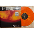 Metallica ReLoad Las Vegas Sphere exclusive orange and yellow splatter vinyl LP with jacket