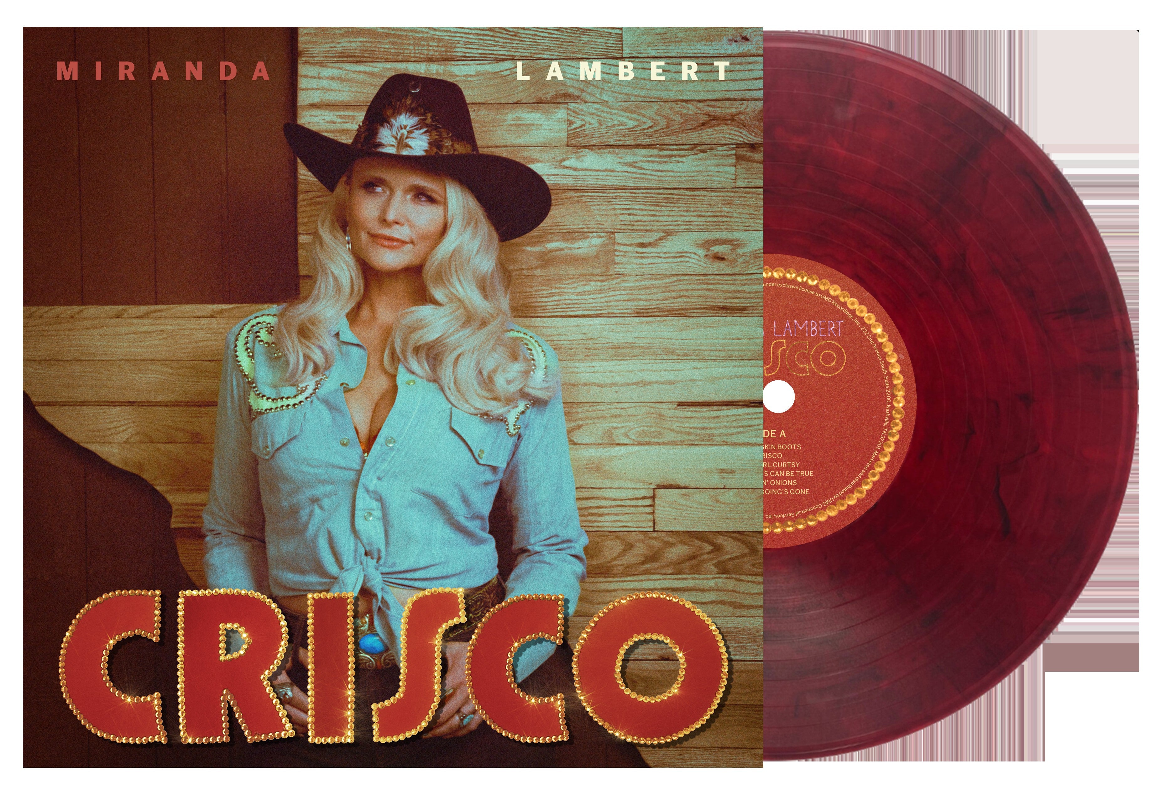 Miranda Lambert - Crisco vinyl packshot