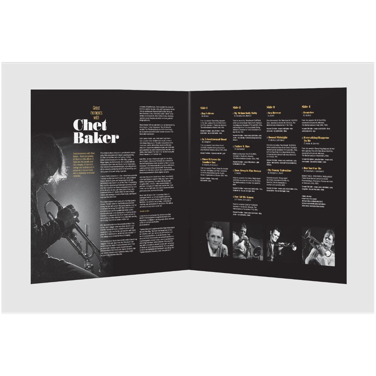 Chet Baker - Great Moments With - Music On Vinyl LP