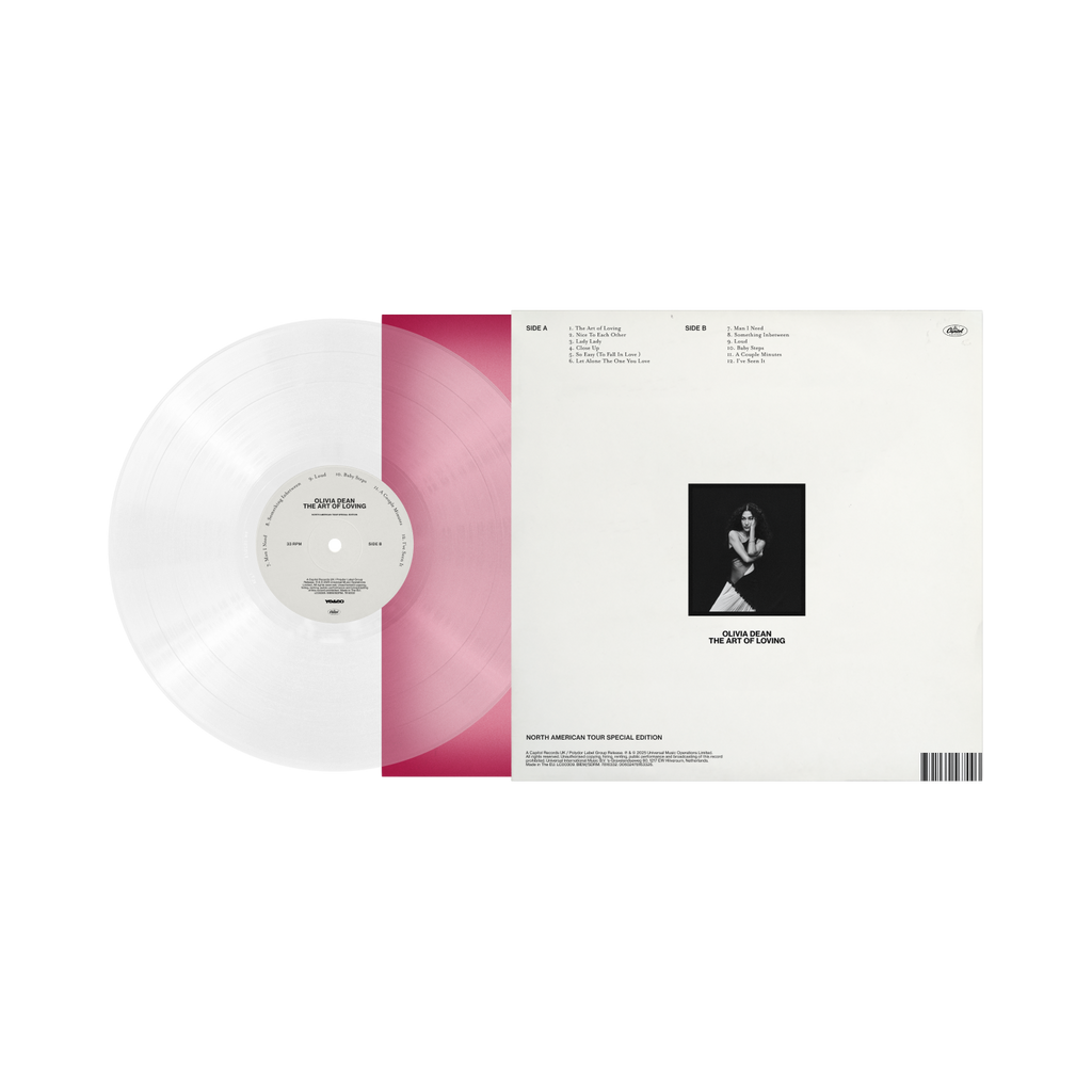 Olivia Dean - The Art Of Loving packshot back