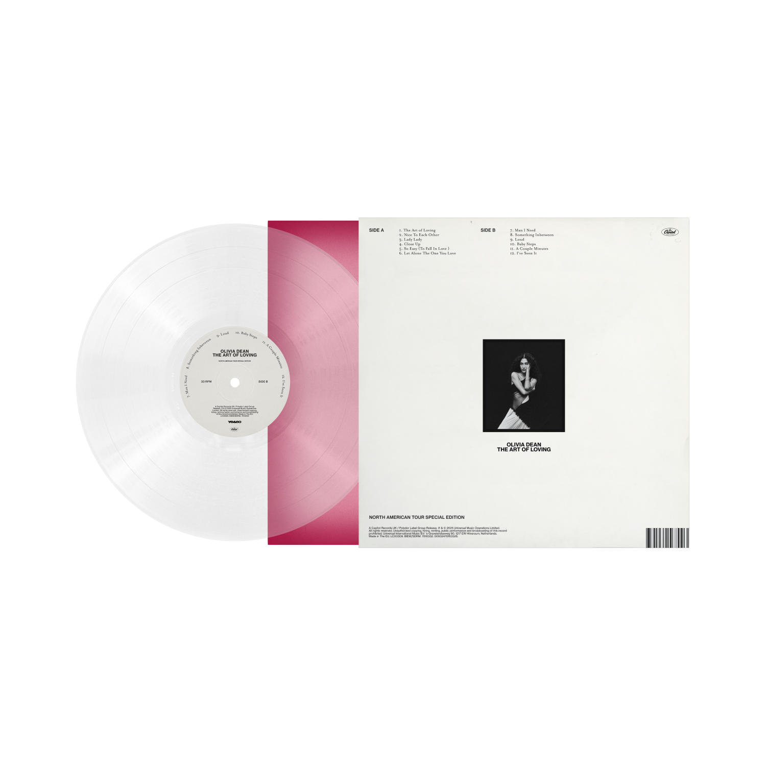 Olivia Dean - The Art Of Loving packshot back