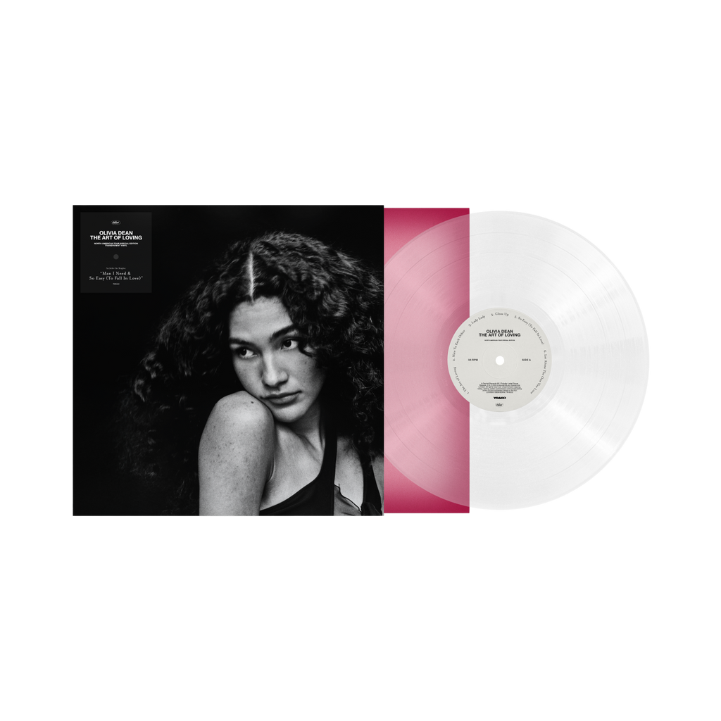 Olivia Dean - The Art Of Loving jacket with transparent vinyl