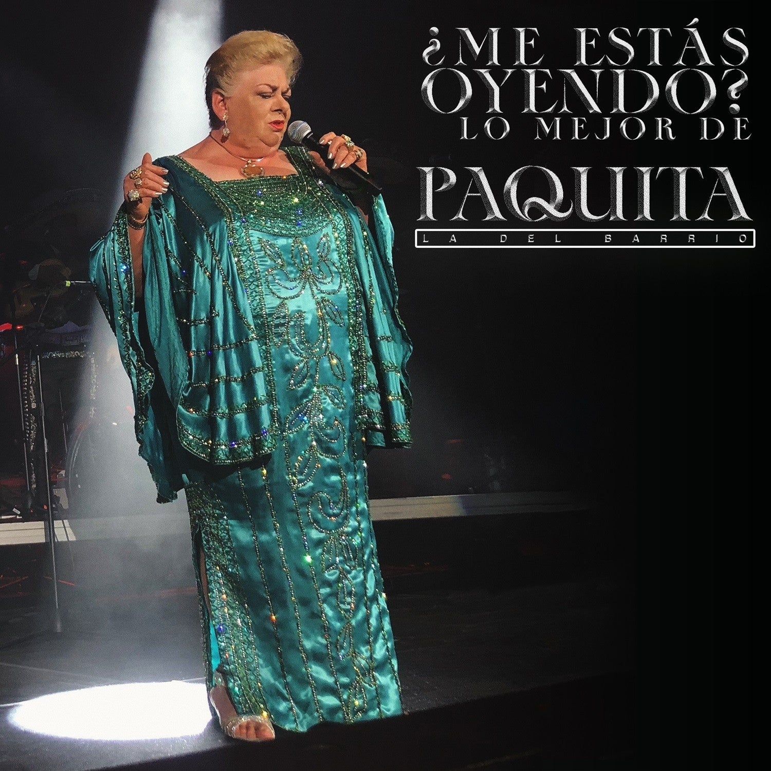 Paquita la del Barrio - Me Estas Oyendo album cover