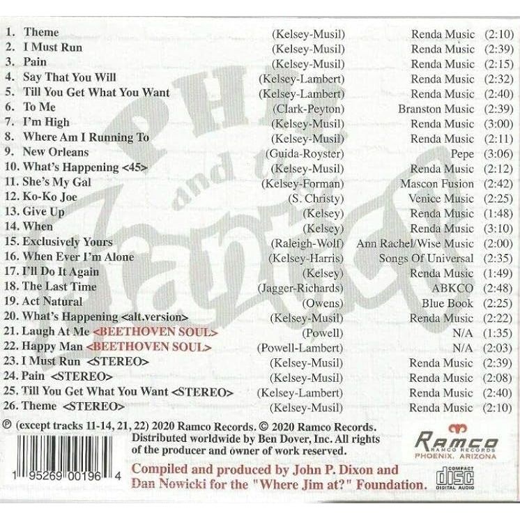 Phil and the Frantics - Frantically Yours - CD