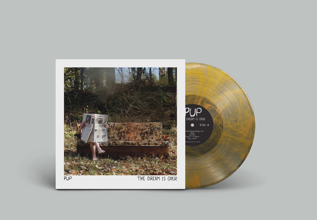 PUP - The Dream Is Over (10th Anniversary) - Clear with Red & Orange Swirl LP
