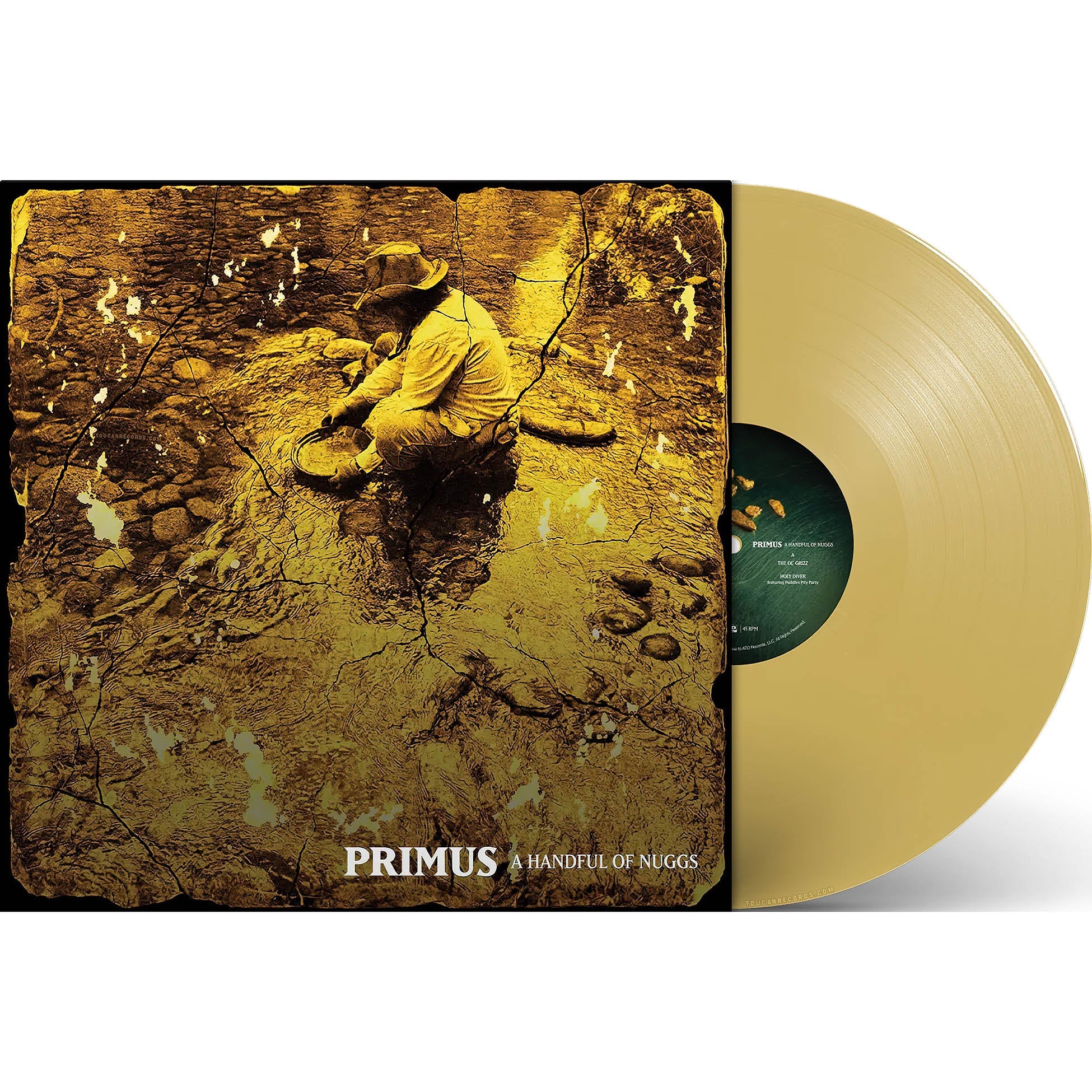 Primus - A Handful of Nuggs - Gold Vinyl Packshot