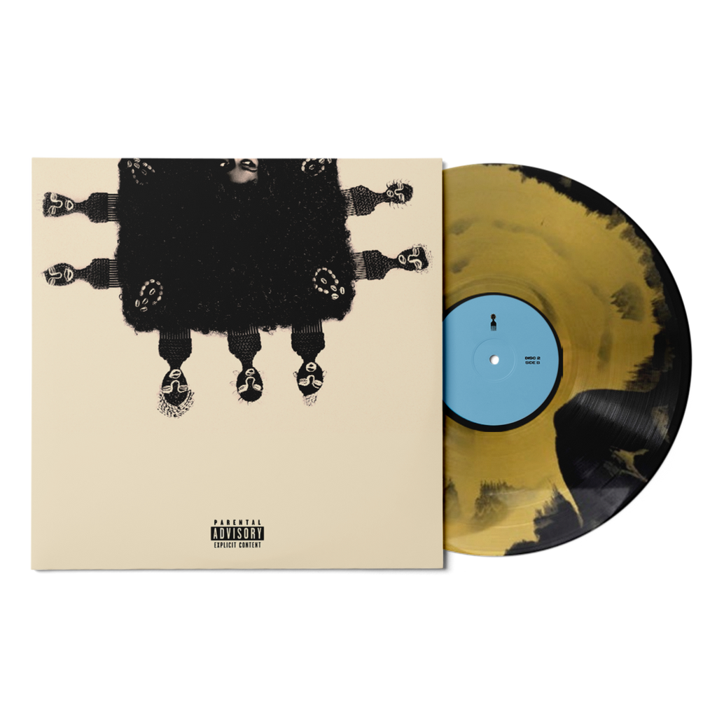 Rapsody - God Gotta Afro & Gold Hoops - Golden Luxe gold vinyl