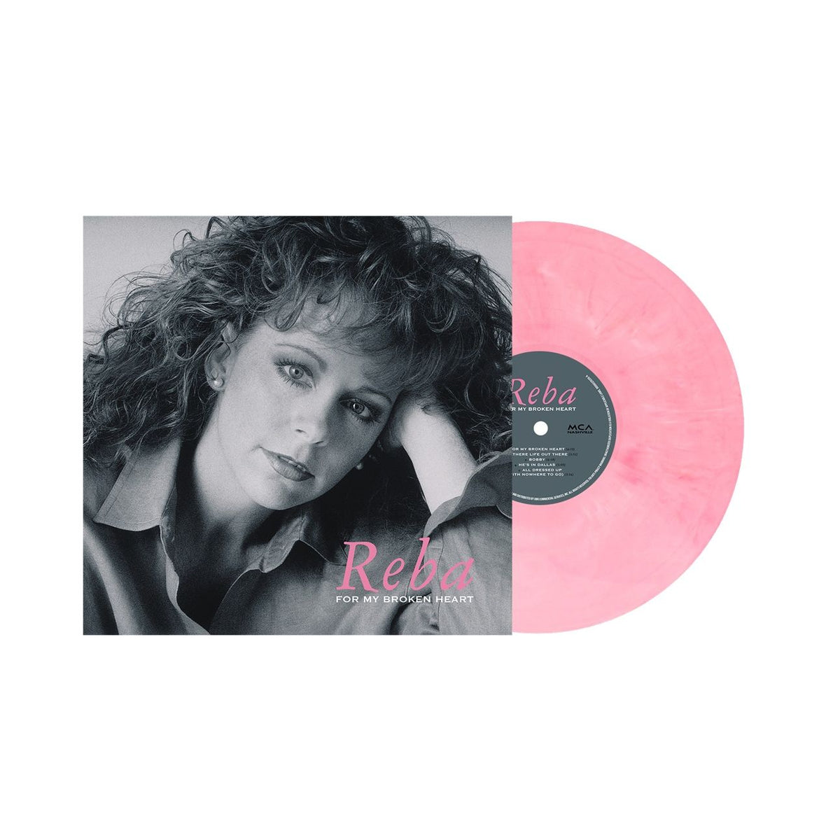Reba McEntire - For My Broken Heart bubblegum vinyl packshot