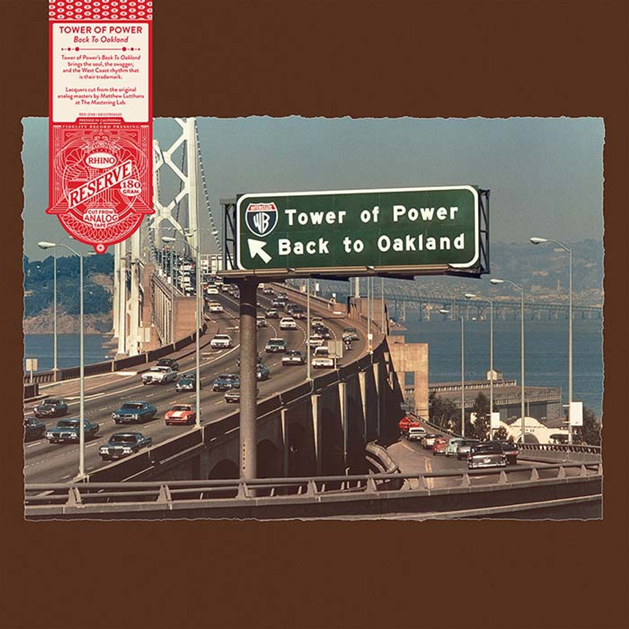 [Pre Order] Tower of Power - Back to Oakland - Rhino Reserve LP *