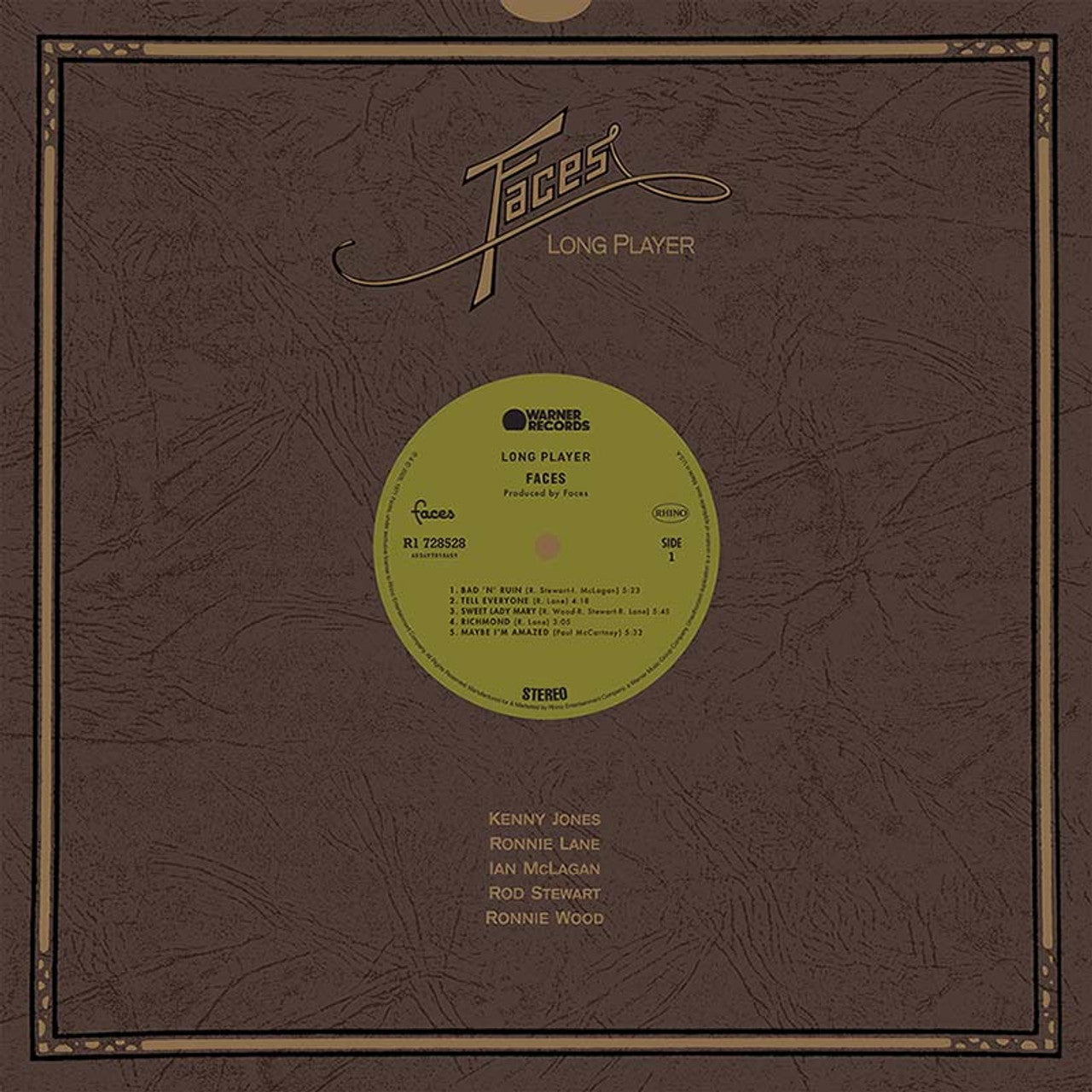 [Pre Order] Faces - Long Player - LP *