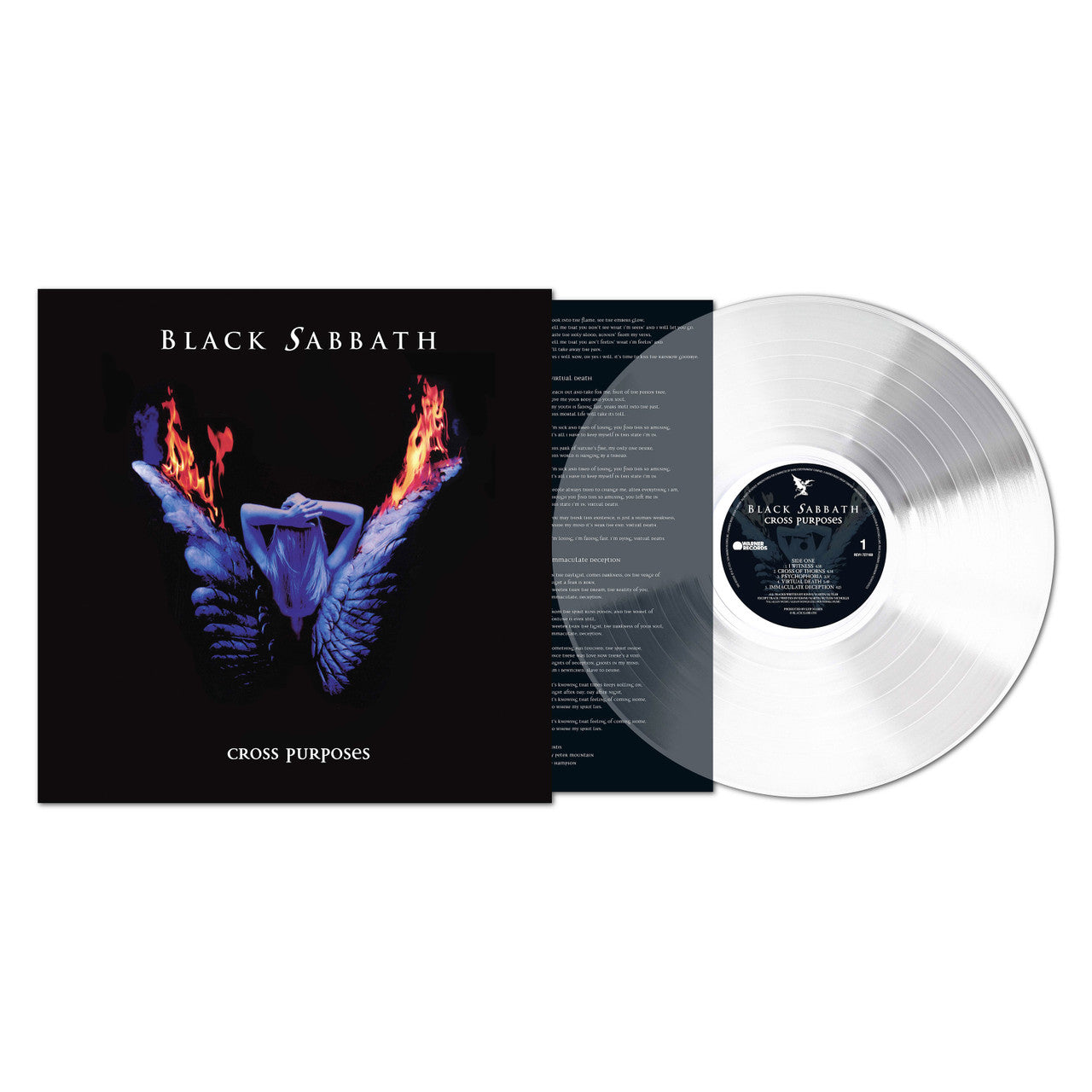 Black Sabbath - Cross Purposes - Clear LP