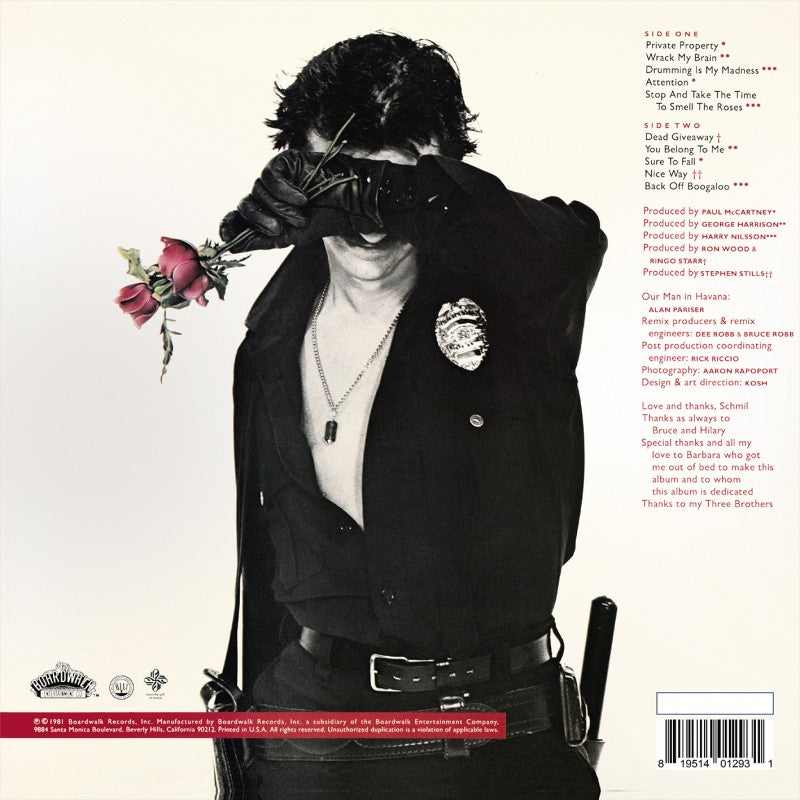 Ringo Starr - Stop & Smell the Roses - Liquid Vinyl Numbered LP