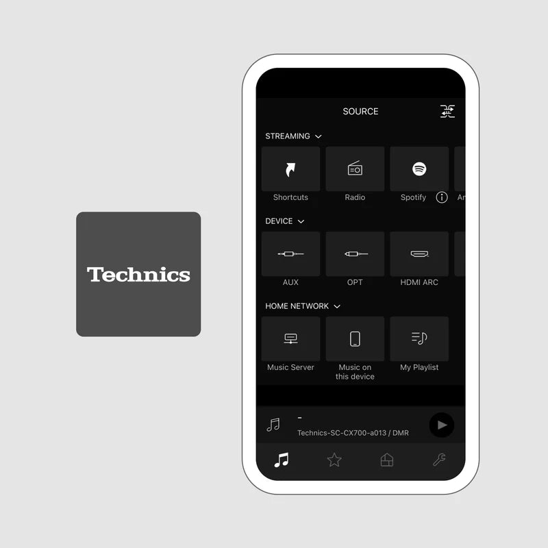 Technics - Wireless Speaker System SC-CX700