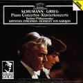 Zimerman, Karajan - Schumann/Grieg Piano Concertos - Deutsche Grammophon LP front cover