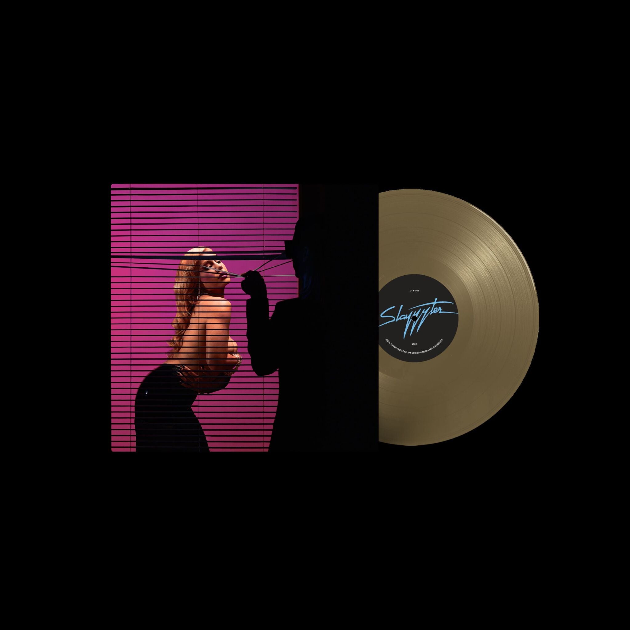 Slayyyter - STARFUCKER (Deluxe) gold vinyl packshot
