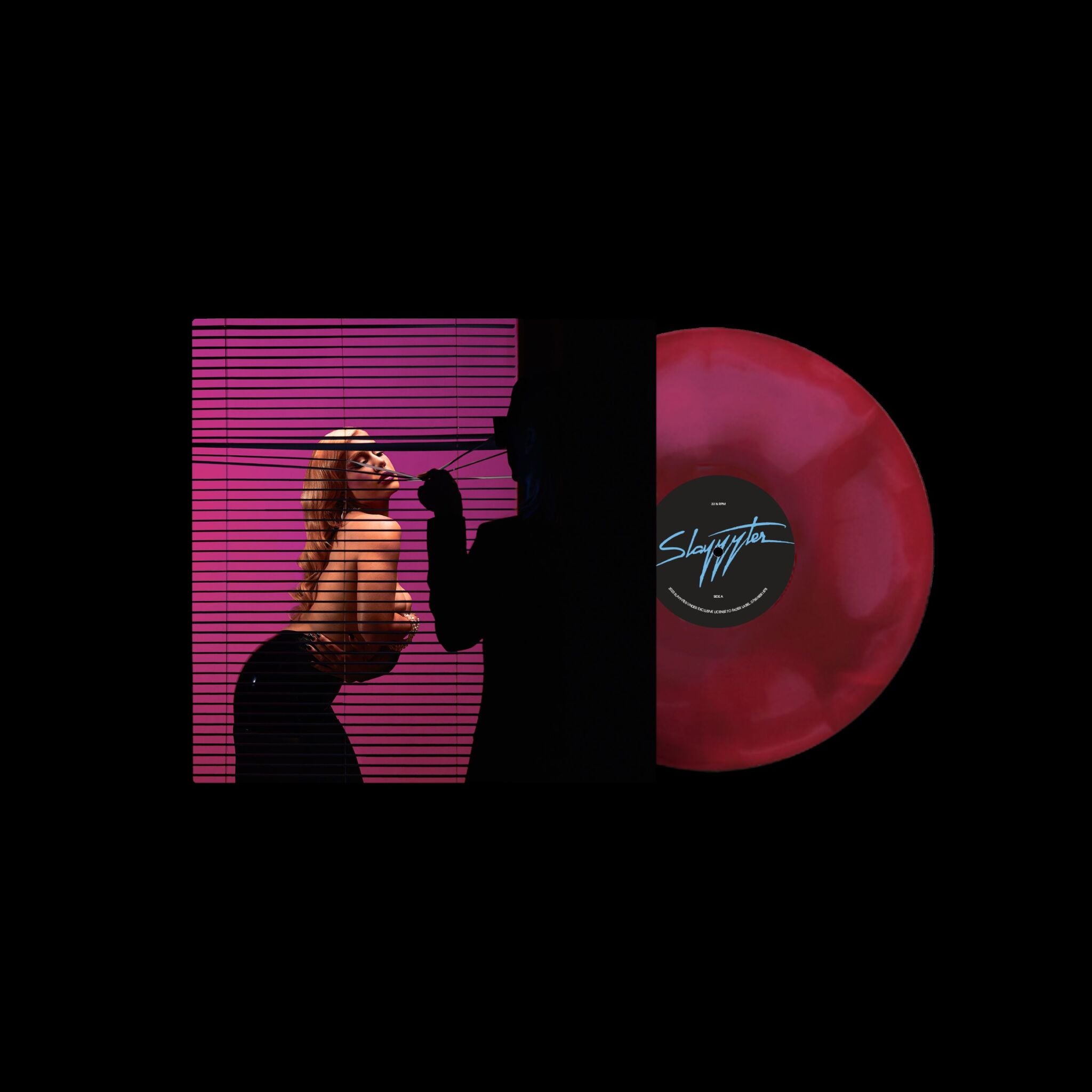 Slayyyter - STARFUCKER (Deluxe) red and pink vinyl packshot
