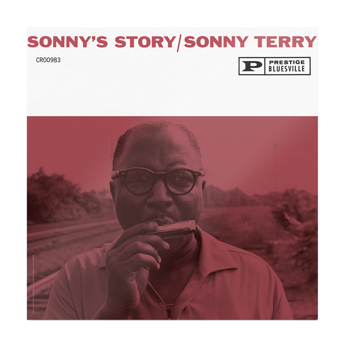 Sonny Terry - Sonny's Story - Bluesville Acoustic Sounds Series LP