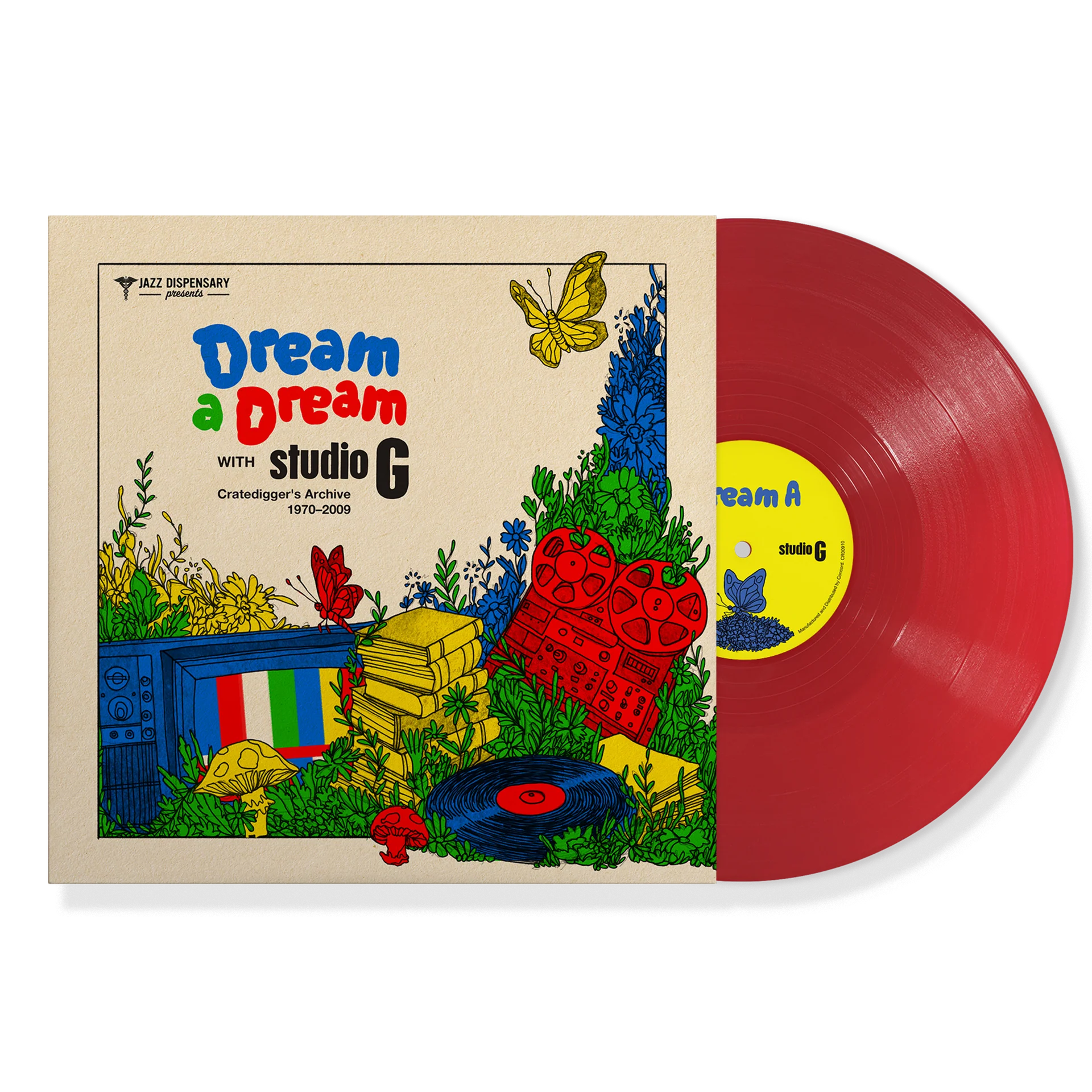 Jazz Dispensary presents Dream A Dream With Studio G: Cratedigger's Archive (1970-2009) - LP