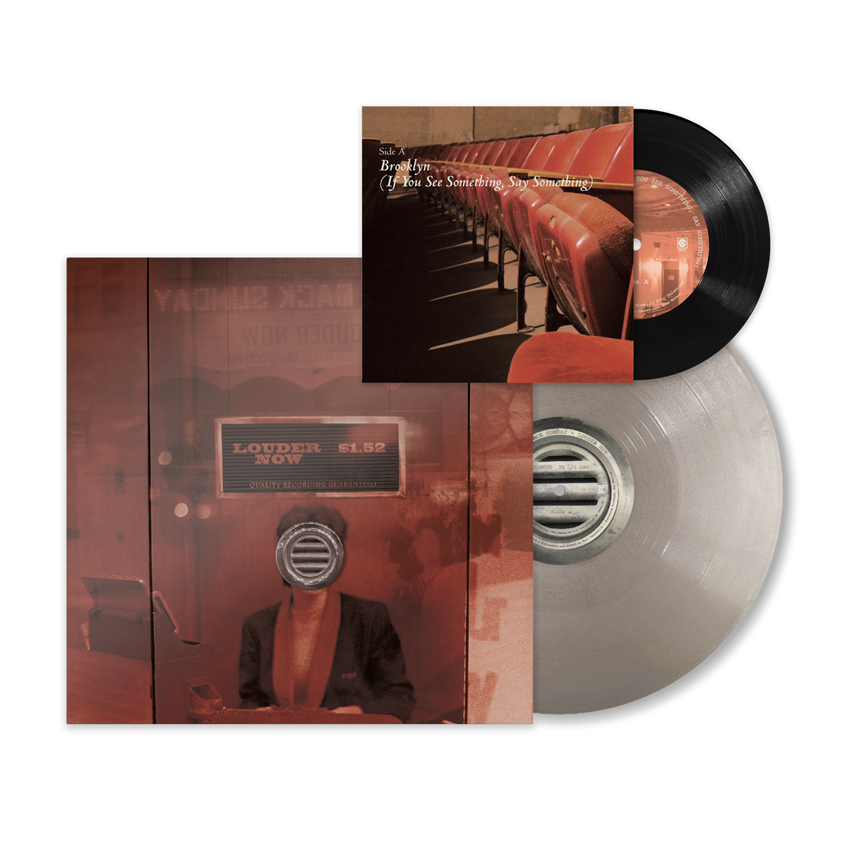 Taking Back Sunday - Louder Now (20th Anniversary) - silver vinyl packshot