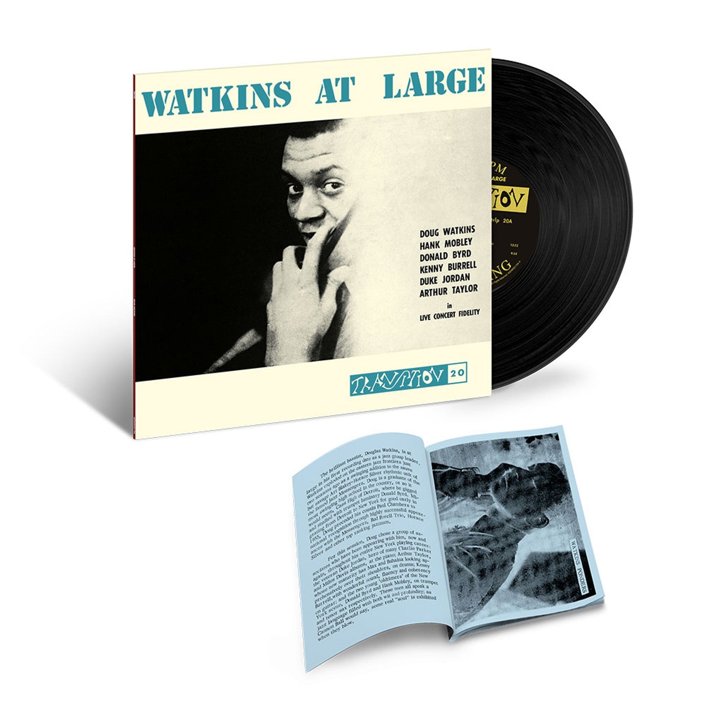 (Pre Order) Doug Watkins - Watkins at Large [Mono] - Tone Poet LP