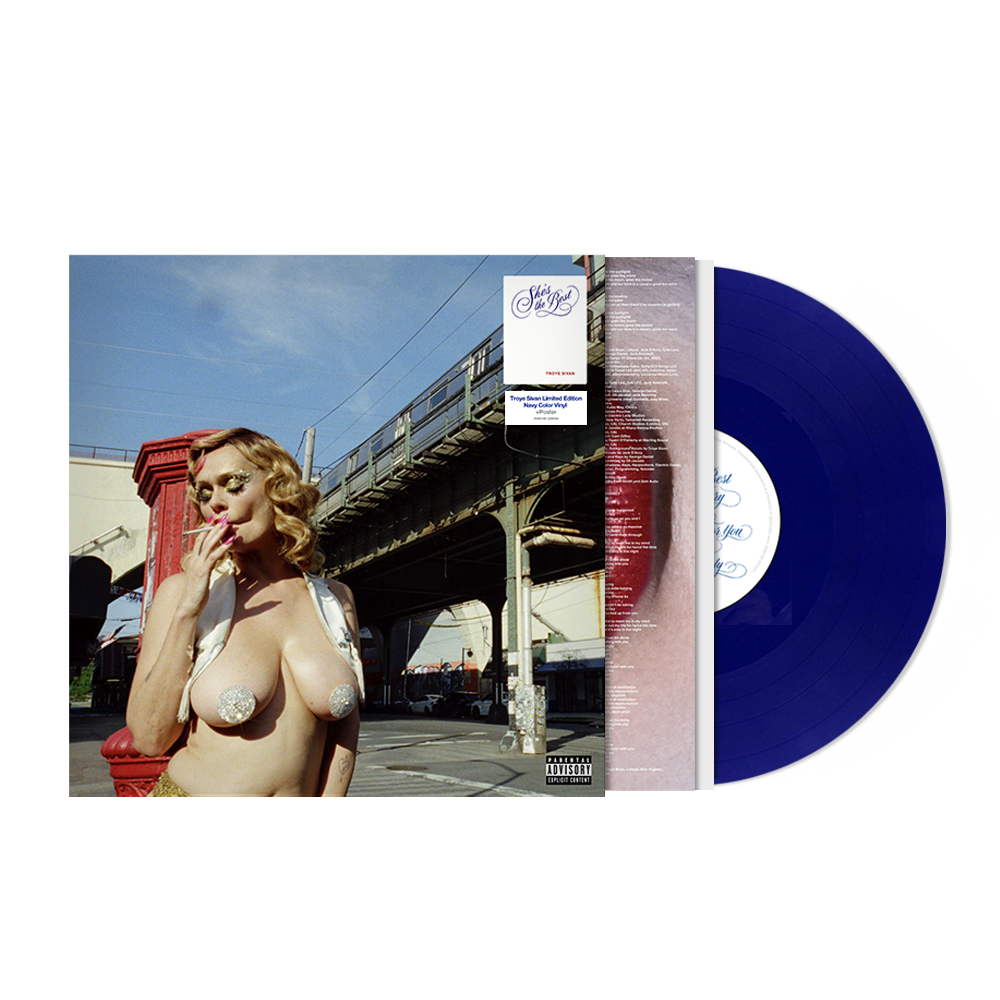 Troye Sivan - She's the Best Navy vinyl packshot