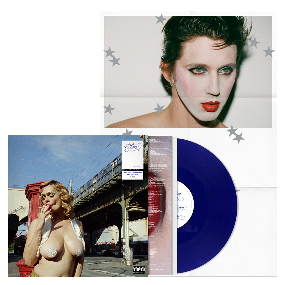 Troye Sivan - She's the Best Navy vinyl with poster