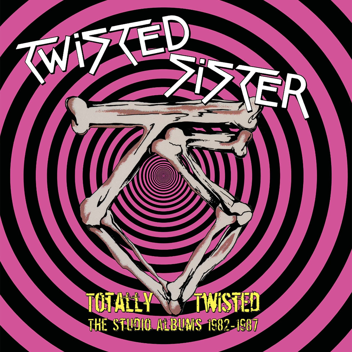 Twisted Sister - Totally Twisted: The Studio Albums 1982-1987 box set cover