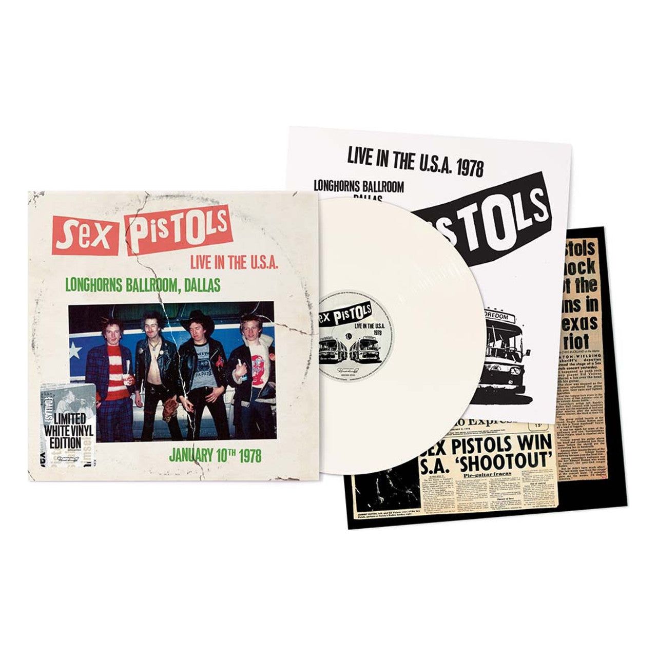 Sex Pistols - Live in the USA 1978: Longhorn Ballroom, Dallas - LP
