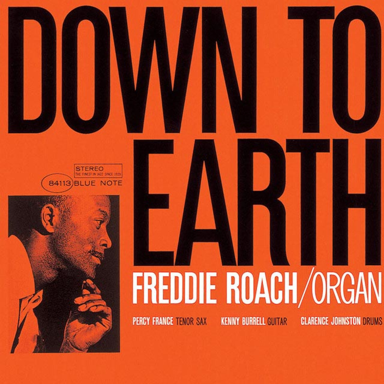Freddie Roach - Down to Earth - Blue Note Classic Series LP