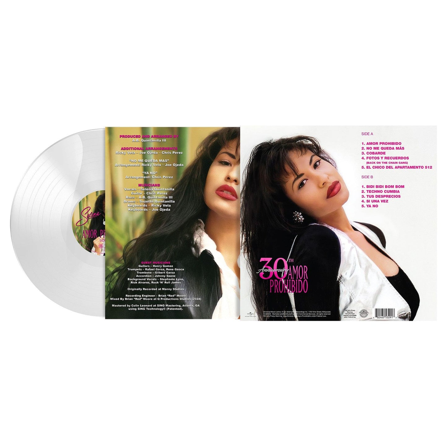 (Pre Order) Selena - Amor Prohibido (30th Anniversary) - LP *