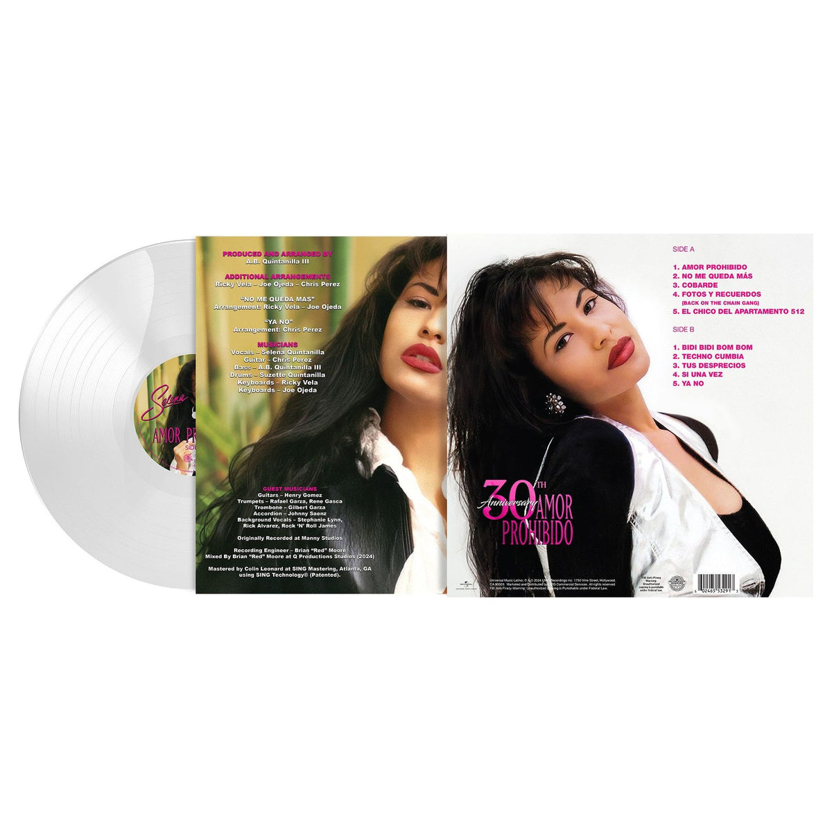 Selena - Amor Prohibido (30th Anniversary) - LP – The 'In' Groove