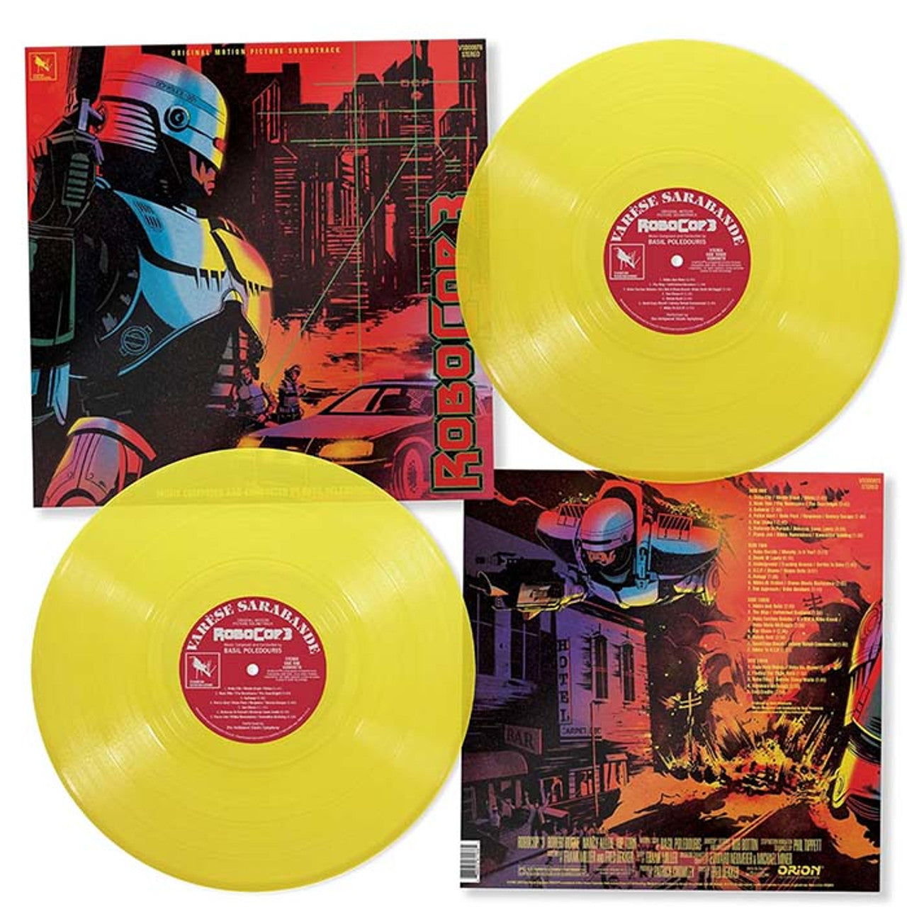 RoboCop 3 - Original Motion Picture Soundtrack (Deluxe Edition) - LP