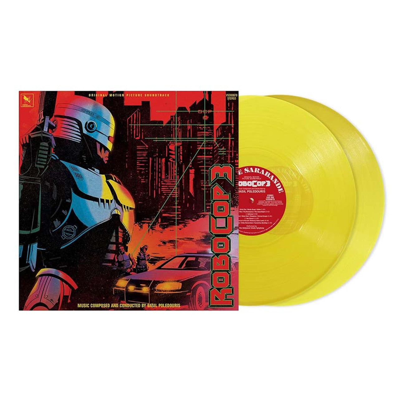 RoboCop 3 - Original Motion Picture Soundtrack (Deluxe Edition) - LP