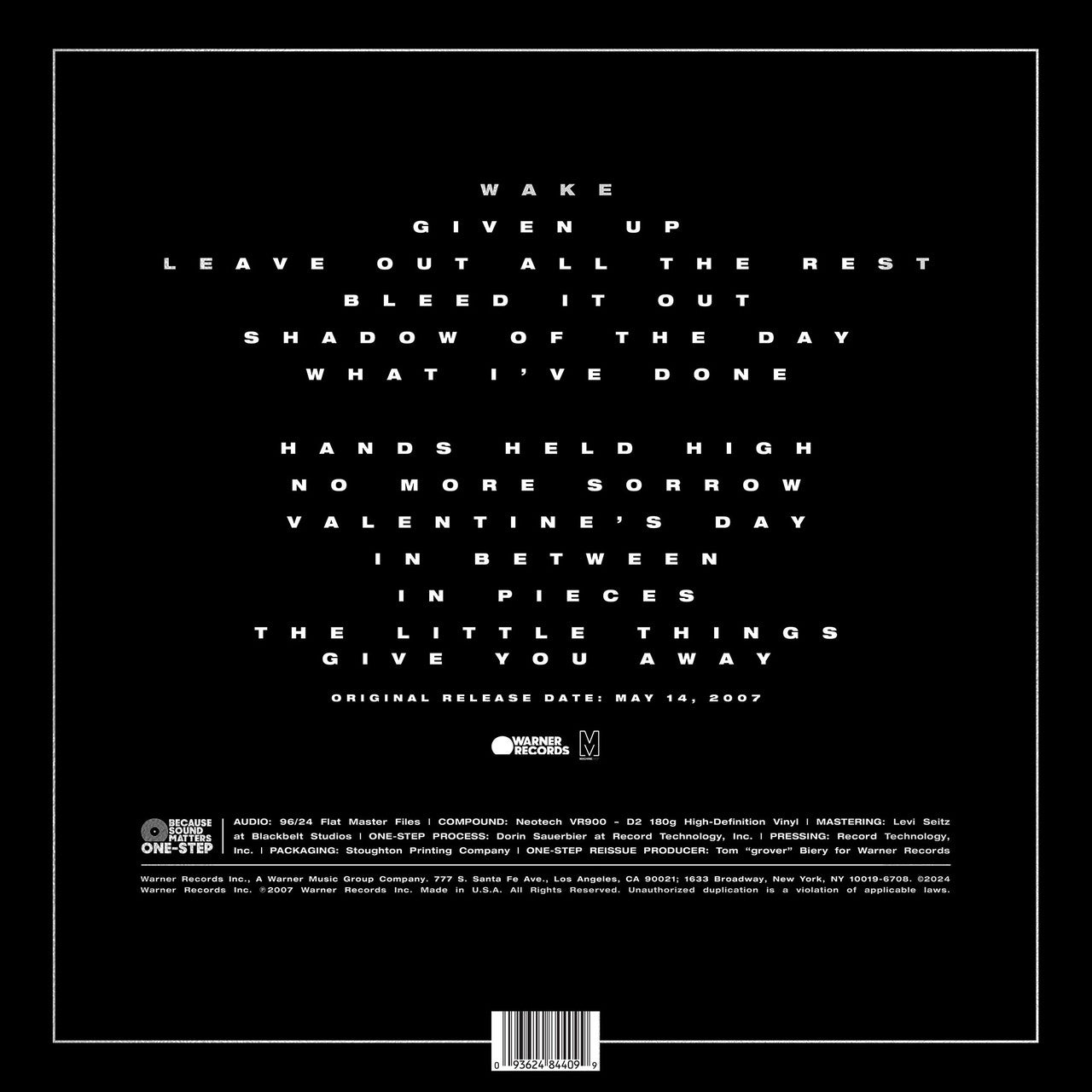 Linkin Park - Minutes to Midnight - One-Step LP