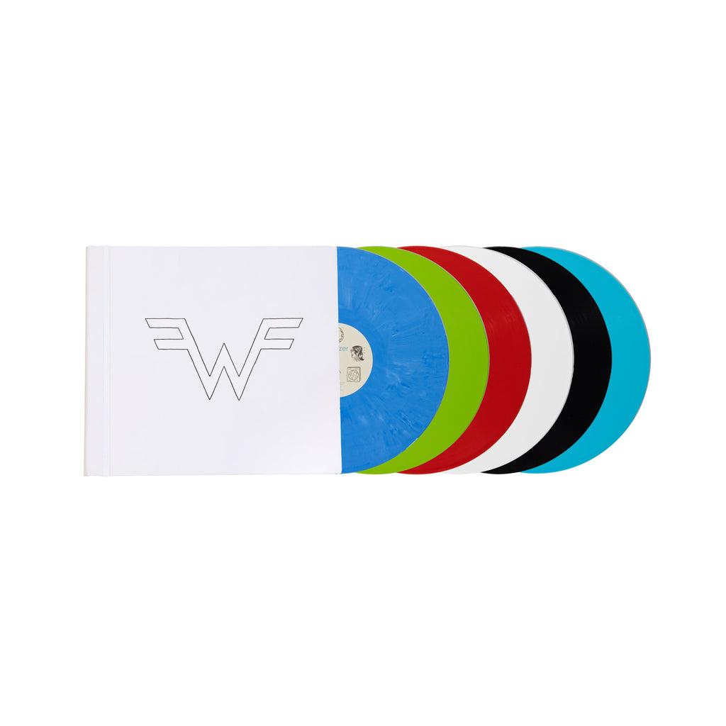 Weezer Coloring Book Box Set packshot, uncolored