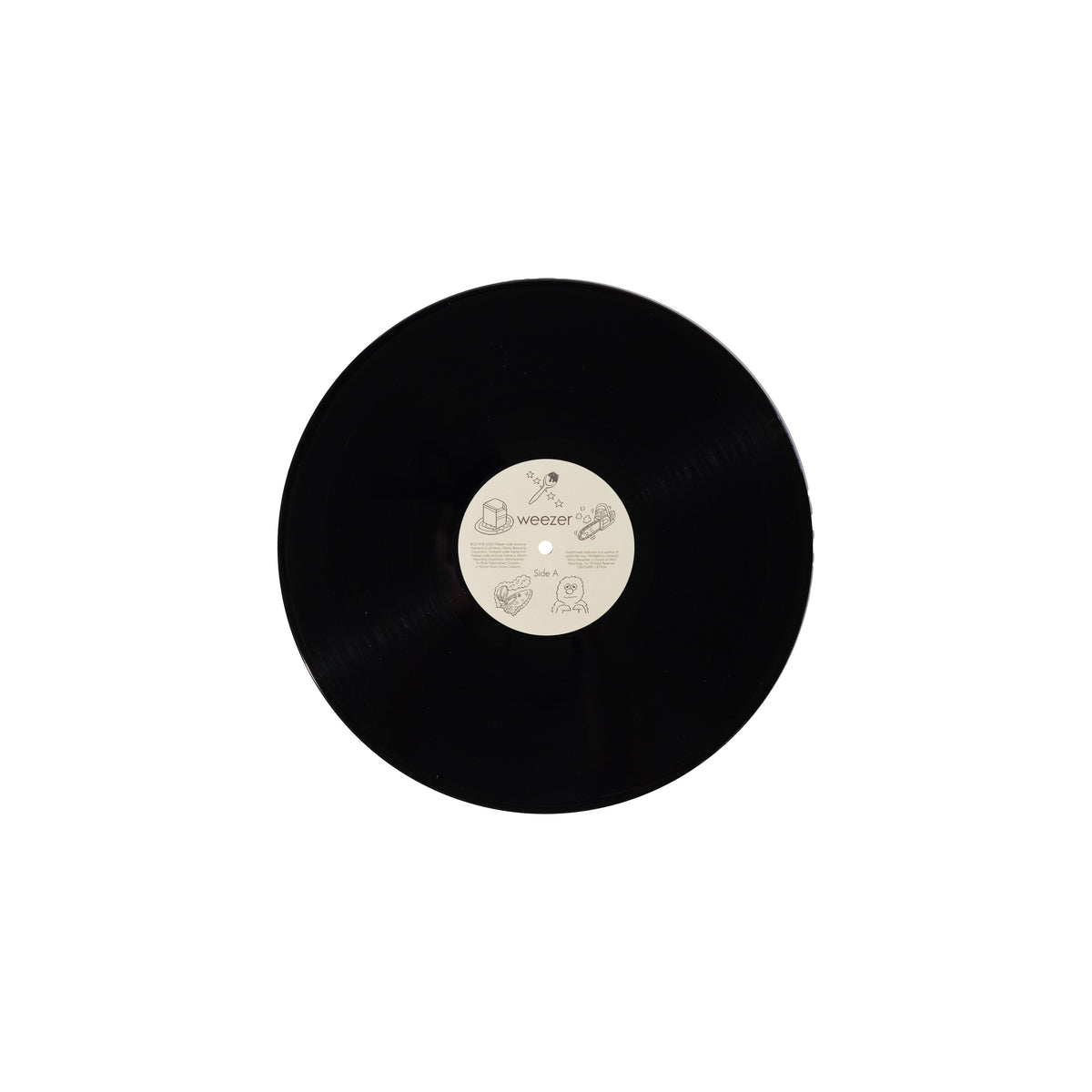 Weezer Coloring Book Box Set black disc