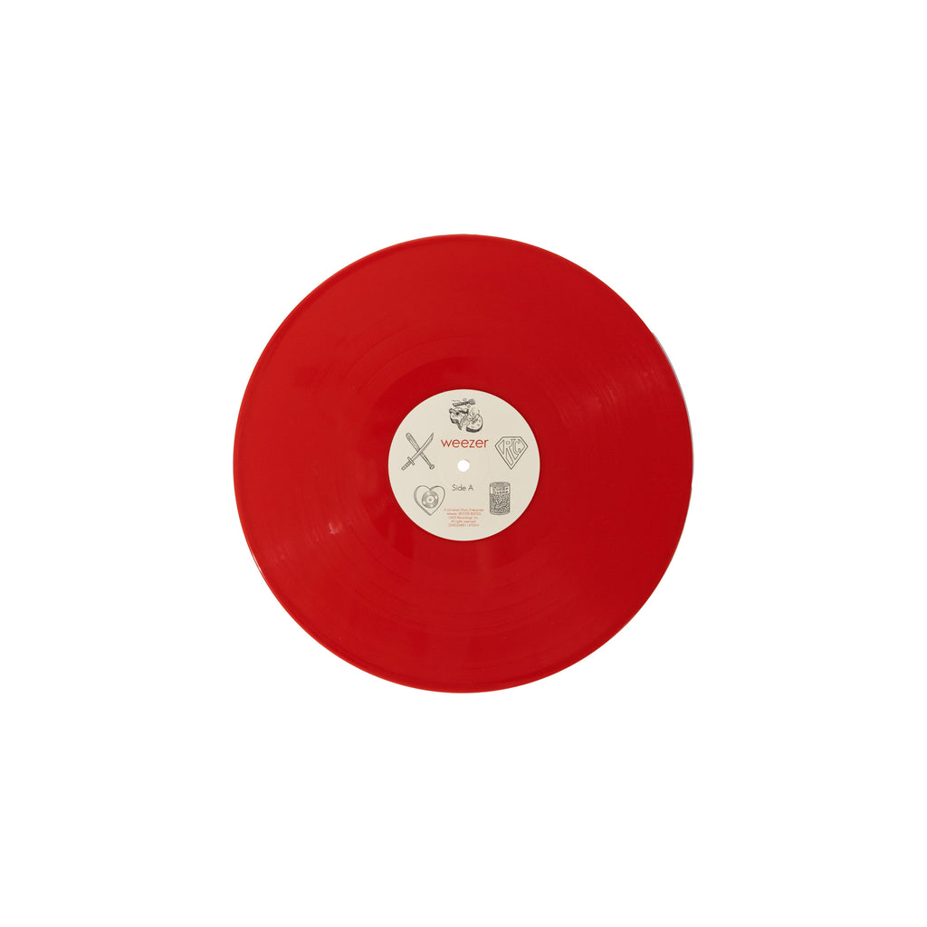 Weezer Coloring Book Box Set red disc